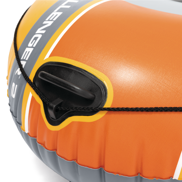 INTEX Надувная лодка “Challenger 2” с веслами и насосом, 236x114x41 см, до 200 кг