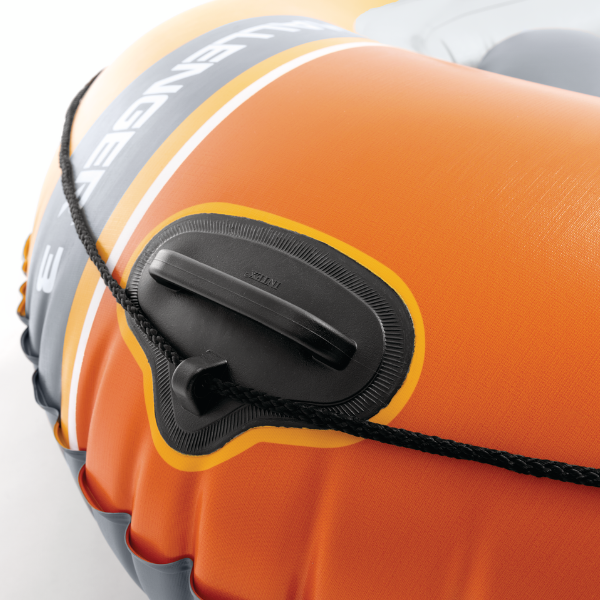 INTEX Надувная лодка “Challenger 3” с веслами и насосом, 295x137x43 см, до 320 кг