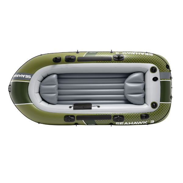 INTEX Надувная лодка “Seahawk 3” с веслами и насосом, 295x137x43см, до 360кг