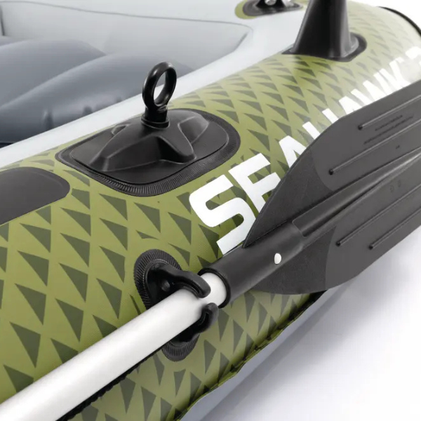 INTEX Надувная лодка “Seahawk 3” с веслами и насосом, 295x137x43см, до 360кг