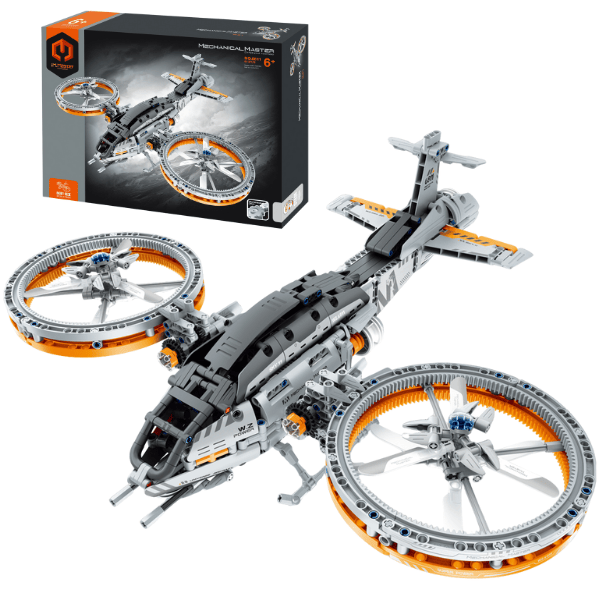 Set de construcție iM Master Mechanical Master „Nava Spațială”, 817 piese