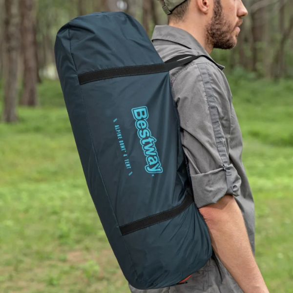 Bestway Палатка 4-местная "Alpine Dome 4 Tent" (70см+210см)x240x140см, полиэстер 190Т, 2000мм, 110гр/м2 РЕ
