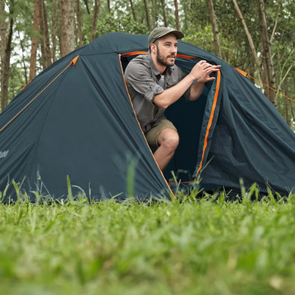 Bestway Палатка 4-местная "Alpine Dome 4 Tent" (70см+210см)x240x140см, полиэстер 190Т, 2000мм, 110гр/м2 РЕ