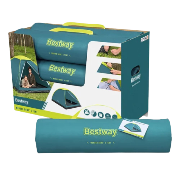 Bestway Палатка 4-местная 240x200x135см Wander Dome 4
