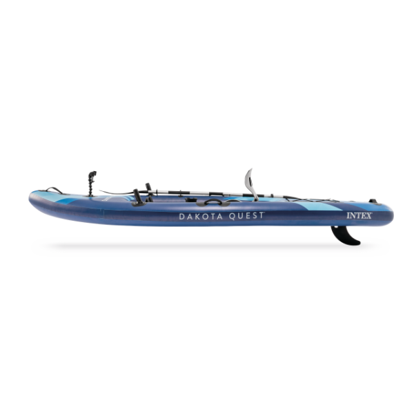 INTEX Надувной каяк "Dakota Quest" с веслами, насосом и сумкой, 320x89x20 см, до 160 кг