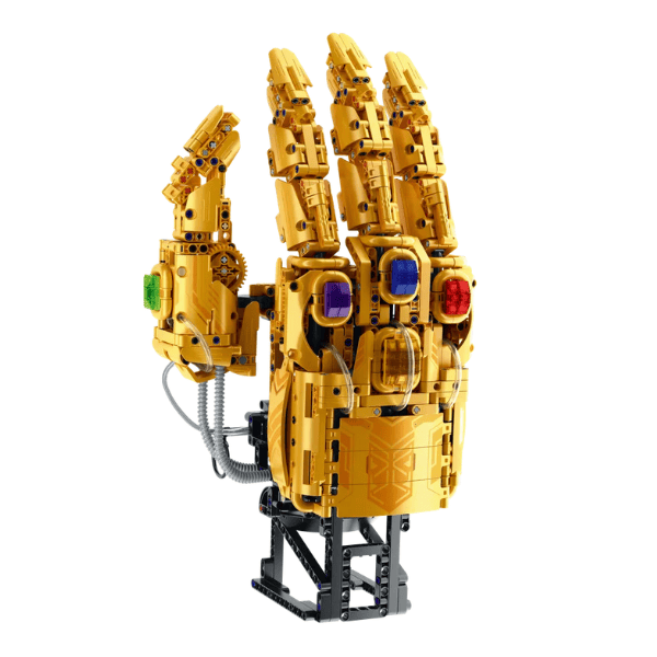 Set de construcție iM Master Mechanical Master „Mănușa lui Thanos”, 1329 piese