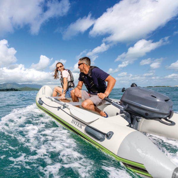 INTEX Надувная лодка "Mariner 310" с веслами, насосом и сумкой, 310x155x61 см, до 500 кг