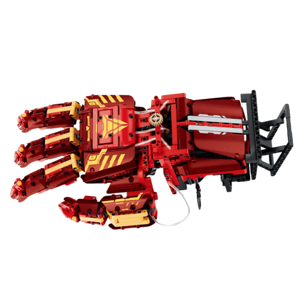 Set de construcție iM Master Mechanical Master „Mănușa Iron Man”, 1099 piese