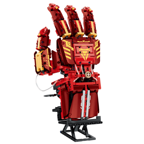 Set de construcție iM Master Mechanical Master „Mănușa Iron Man”, 1099 piese