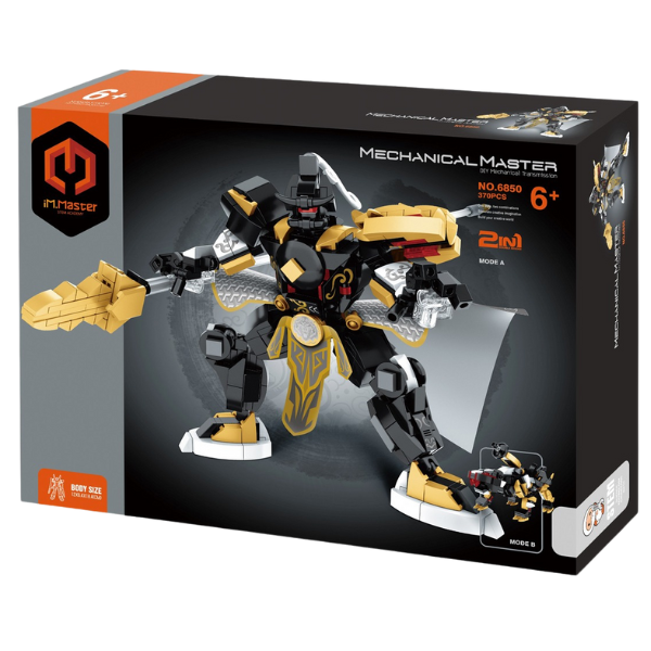 Конструктор 2 в 1 iM Master Mechanical Master - "Пять генералов-тигров: Чжан Фэй", 370 элем.