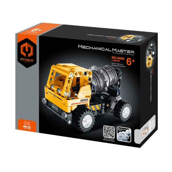 Конструктор iM Master Mechanical Master "Транспортные средства", 6 моделей, от 114 до 122 элем.