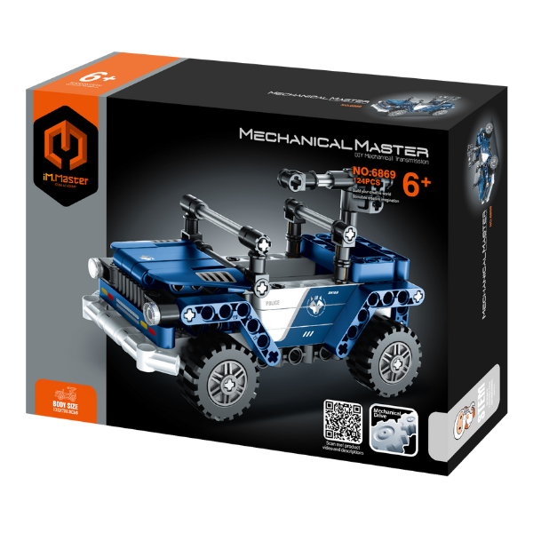 Set de construcție iM Master Mechanical Master „Vehicule”, 6 modele, de la 118 pană la 124 elemente