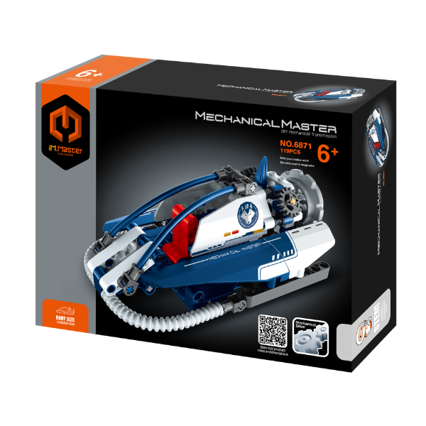 Set de construcție iM Master Mechanical Master „Vehicule”, 6 modele, de la 118 pană la 124 elemente