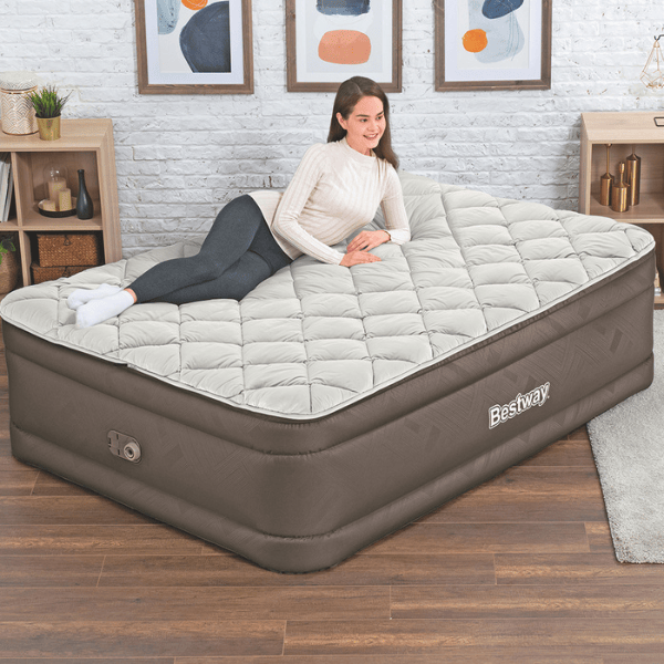 Bestway Saltea gonflbilă cu pompa electrică  220 V încorporată,   203x152x51 cm