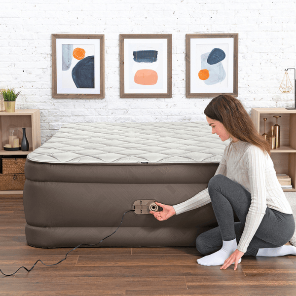 Bestway Saltea gonflbilă cu pompa electrică  220 V încorporată,   203x152x51 cm