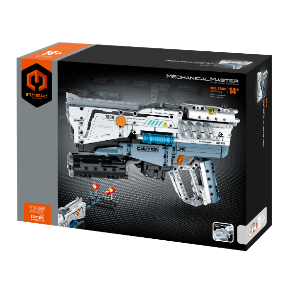 Set de construcție iM Master Mechanical Master „Pistol”, 1013 piese