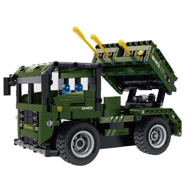 Конструктор 2 в 1 iM Master Mechanical Master "Военная машина", на пульте радиоуправления, 364 элем.