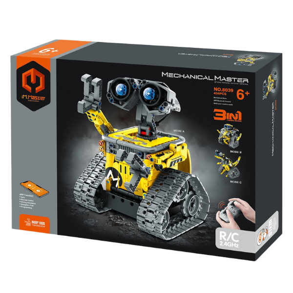 Конструктор 3 в 1 iM Master Mechanical Master "Робот ВАЛЛ-И", на пульте радиоуправления 434 элем.