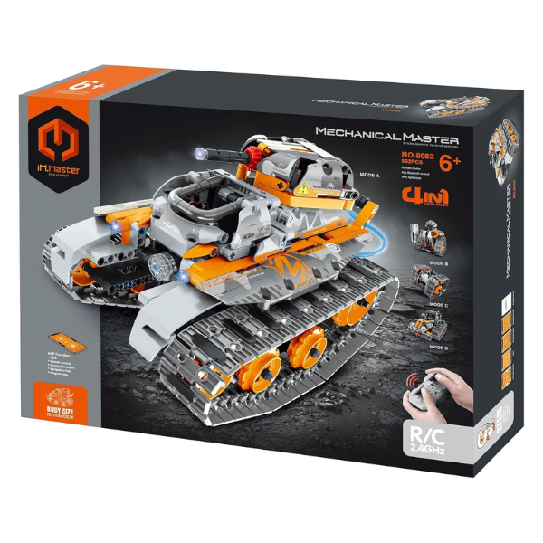 Конструктор 4 в 1 iM Master Mechanical Master "Вездеход", на пульте радиоуправления 552 элем.