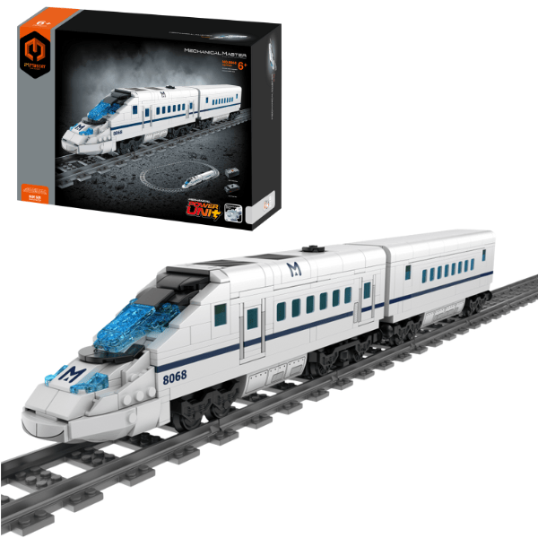 Set de construcție iM Master Mechanical Master „Locomotivă”, 587 piese