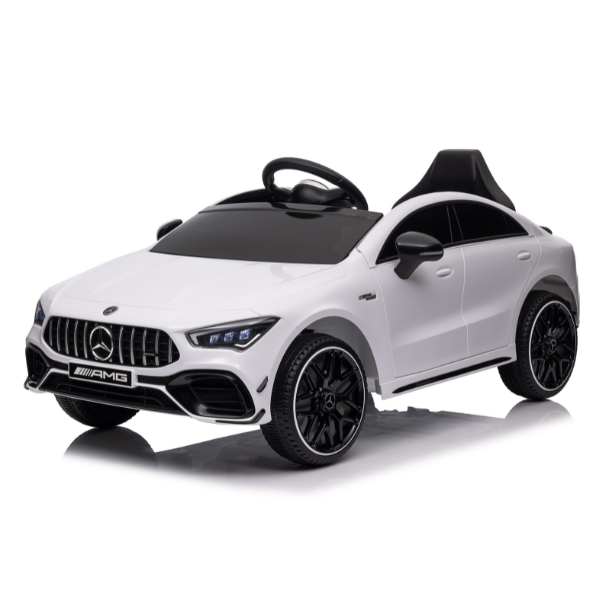Машина MERDECES-BENZ CLA45, Аккумулятор 12V7AH, 2 мотора 90W, EVA колеса, кожаные сидения