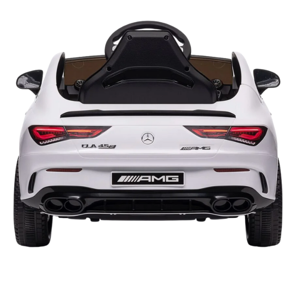 Машина MERDECES-BENZ CLA45, Аккумулятор 12V7AH, 2 мотора 90W, EVA колеса, кожаные сидения