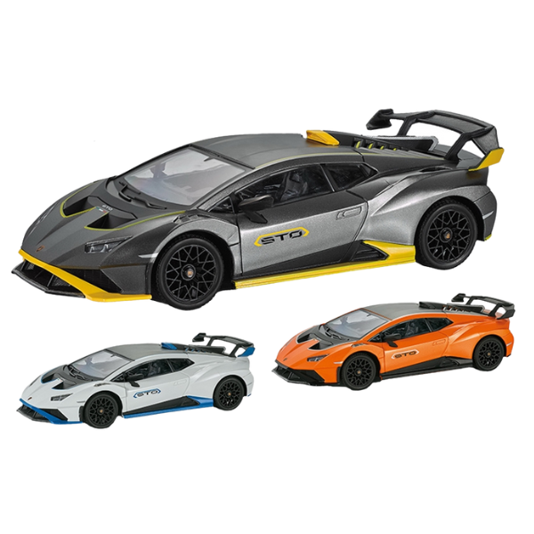 Lamborghini Huracan STO 1:18 cu telecomandă, 3 culori