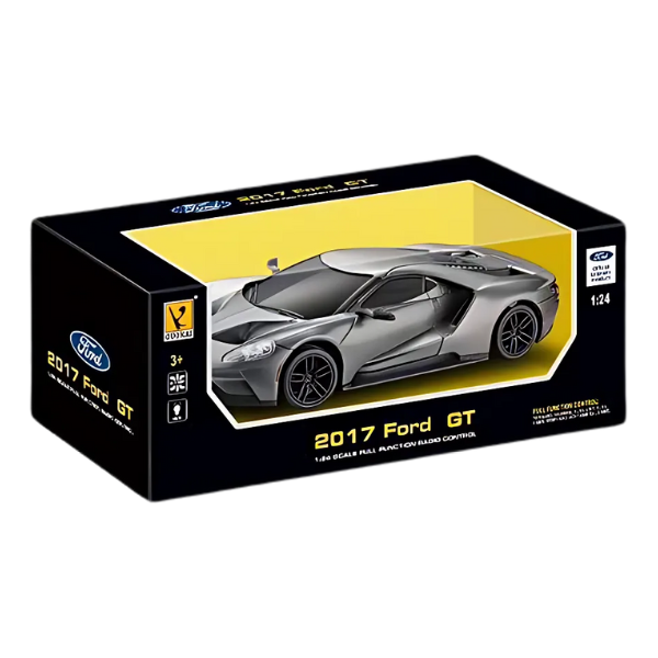 FORD GT 1:24 cu telecomandă, geamuri tonate, 3 culori