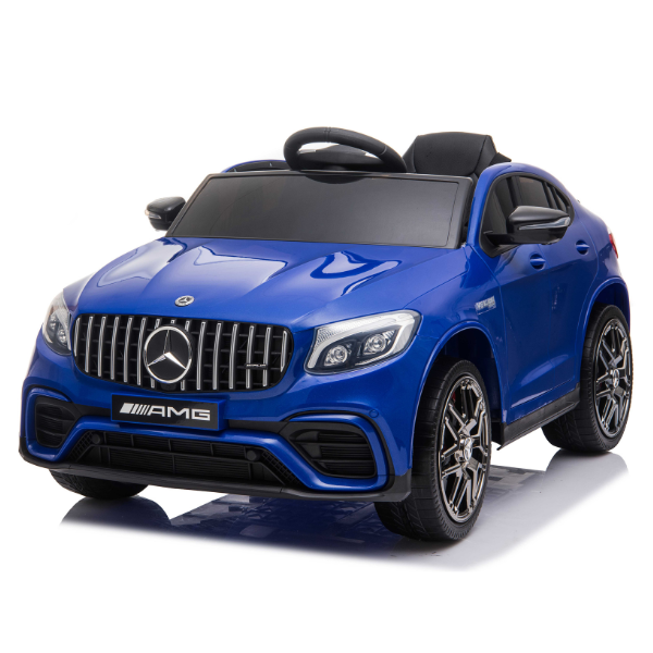 Машина MERCEDES-BENZ AMG GLC 63S, Аккумулятор 12V7AH, 2 мотора 35W, EVA колеса, кожаные сидения