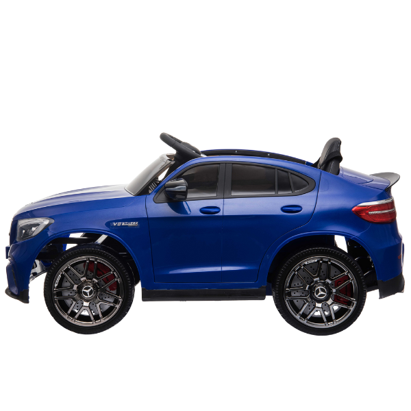 Машина MERCEDES-BENZ AMG GLC 63S, Аккумулятор 12V7AH, 2 мотора 35W, EVA колеса, кожаные сидения