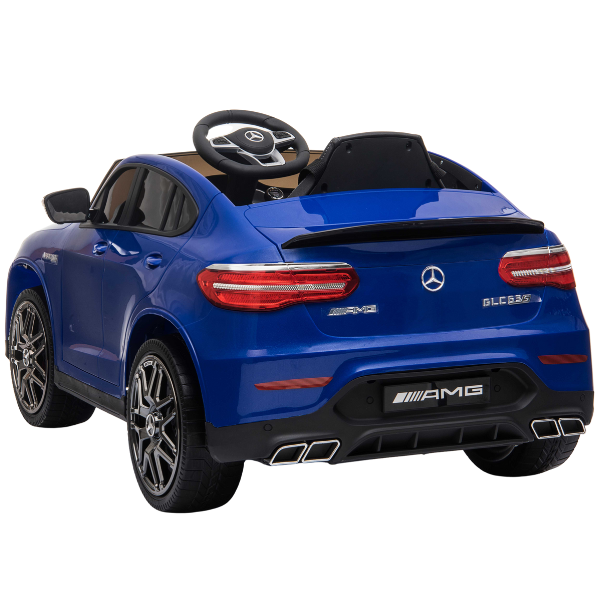 Машина MERCEDES-BENZ AMG GLC 63S, Аккумулятор 12V7AH, 2 мотора 35W, EVA колеса, кожаные сидения