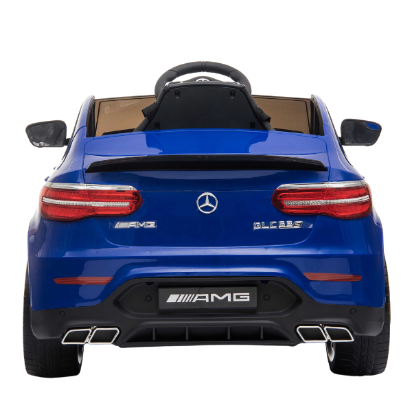 Машина MERCEDES-BENZ AMG GLC 63S, Аккумулятор 12V7AH, 2 мотора 35W, EVA колеса, кожаные сидения