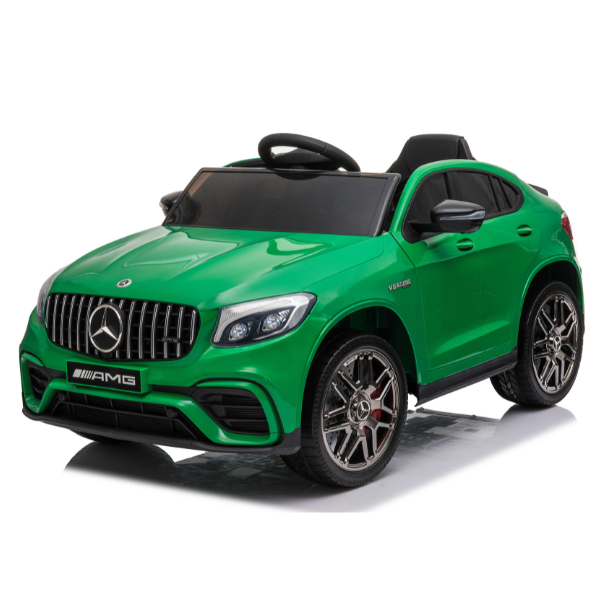 Машина MERCEDES-BENZ AMG GLC 63S, Аккумулятор 12V7AH, 2 мотора 35W, EVA колеса, кожаные сидения