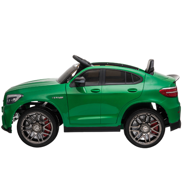 Машина MERCEDES-BENZ AMG GLC 63S, Аккумулятор 12V7AH, 2 мотора 35W, EVA колеса, кожаные сидения