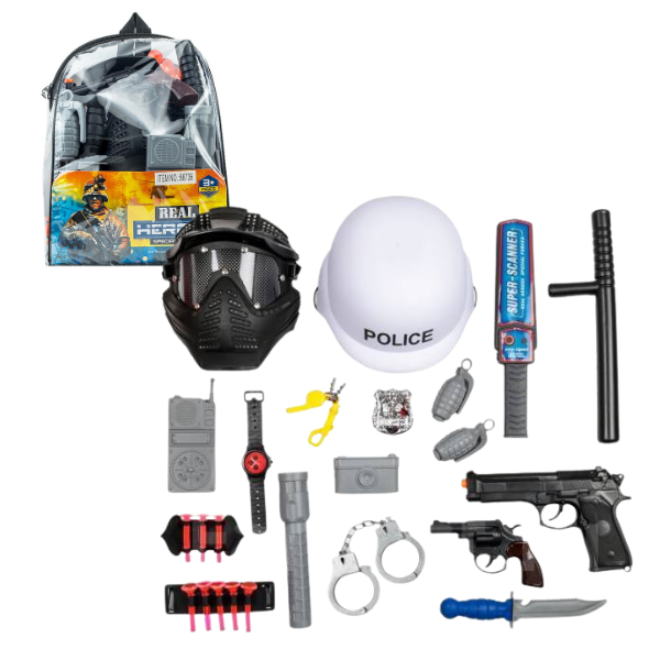 Cumpara  Seturi de jocuri de rol - Set de polițist cu accesorii..