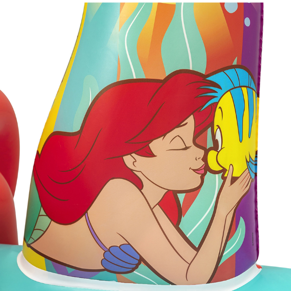 Bestway Centrul de joc gonflabil "Disney Sirena", 221x193x140 cm, 2+