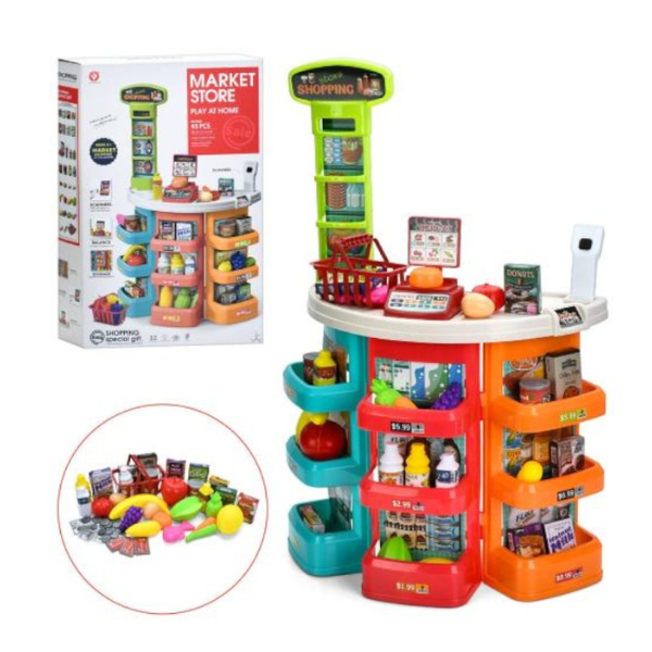 Set de joacă pentru copii „Supermarket”, 76 elem.