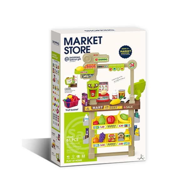 Set de joacă pentru copii „Minimarket”, 61 elem.