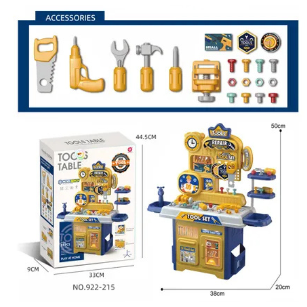 Set de joacă pentru copii „Atelier”, 35 elem.
