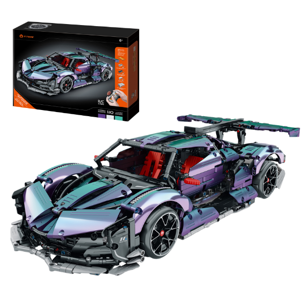 Set de construcție, iM Master Mechanical Master „Automobil sportiv”, cu telecomandă, 2036 piese