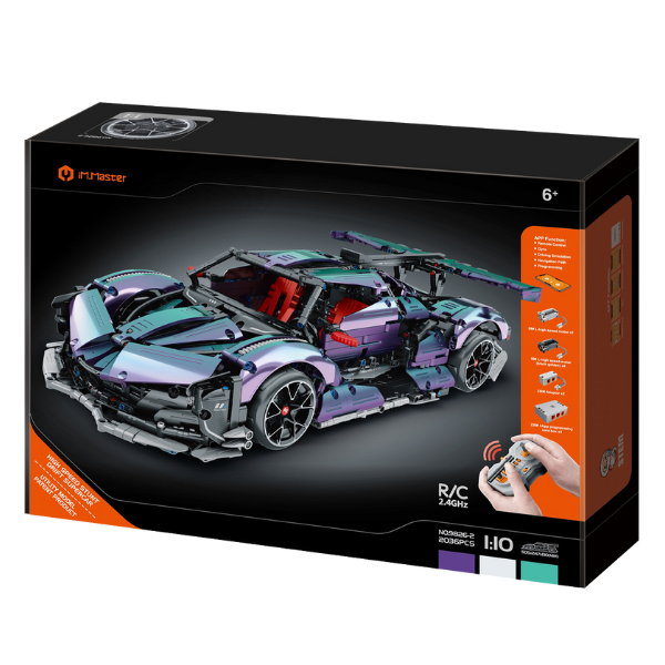 Set de construcție, iM Master Mechanical Master „Automobil sportiv”, cu telecomandă, 2036 piese
