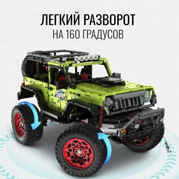 Конструктор iM Master Mechanical Master "Внедорожник", на пульте радиоуправления, 2545 элем.
