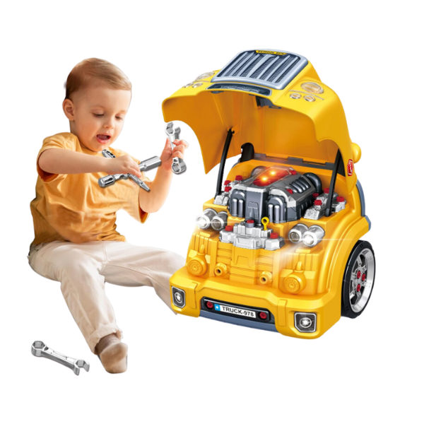 Set de joc: „Primul meu mecanic auto”, 59 piese