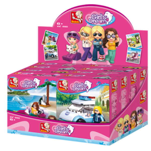 КОНСТРУКТОР GIRL'S DREAM 8/set