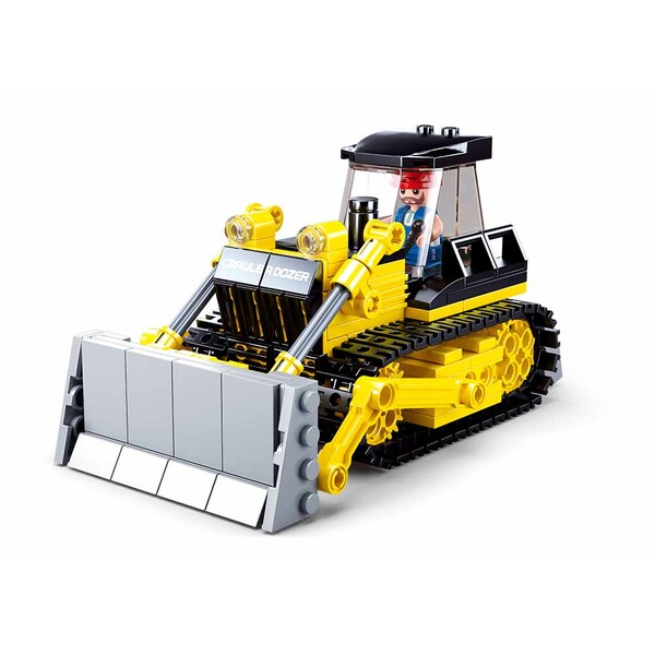 Set de construcție ”Buldozer”, 231 elem.