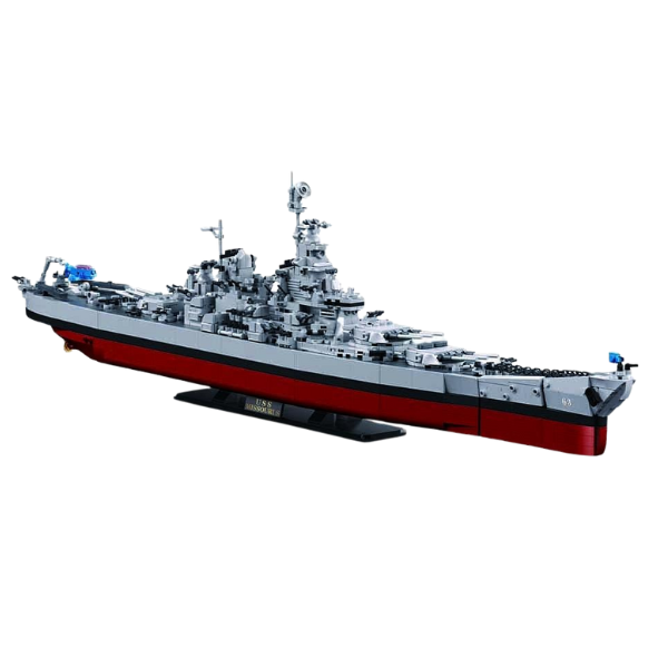 Set de construcție "Bismarck", 2 in 1 1849 elem.