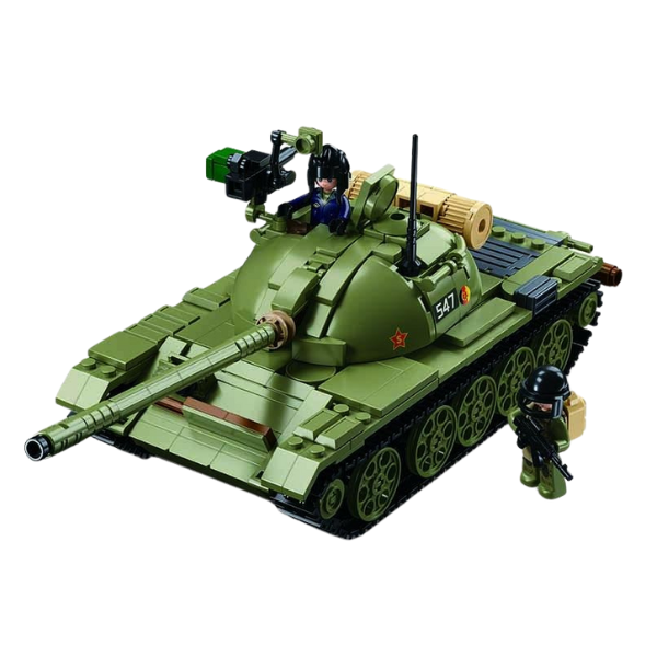 Set de construcție "Tanc T-54S", scara 1:35, 604 elem.