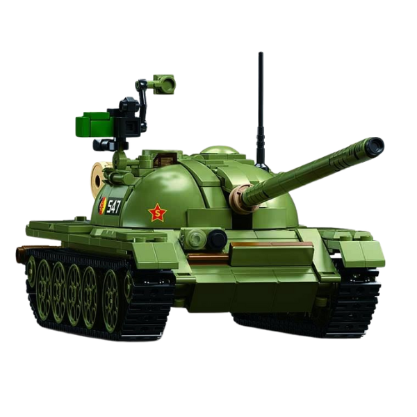 Set de construcție "Tanc T-54S", scara 1:35, 604 elem.