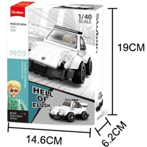 Set de construcție "Automobil de oraș", 4 modele, de la 157 pînă la 169 elem.
