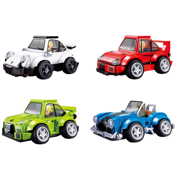 Set de construcție "Automobil de oraș", 4 modele, de la 157 pînă la 169 elem.